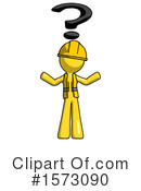 Yellow Design Mascot Clipart #1573090 by Leo Blanchette