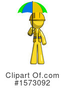 Yellow Design Mascot Clipart #1573092 by Leo Blanchette