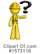 Yellow Design Mascot Clipart #1573116 by Leo Blanchette