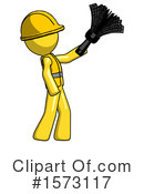 Yellow Design Mascot Clipart #1573117 by Leo Blanchette