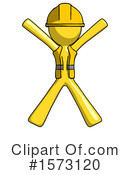 Yellow Design Mascot Clipart #1573120 by Leo Blanchette