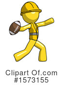Yellow Design Mascot Clipart #1573155 by Leo Blanchette