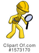 Yellow Design Mascot Clipart #1573170 by Leo Blanchette