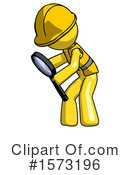 Yellow Design Mascot Clipart #1573196 by Leo Blanchette