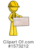 Yellow Design Mascot Clipart #1573212 by Leo Blanchette
