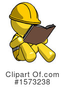 Yellow Design Mascot Clipart #1573238 by Leo Blanchette