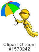 Yellow Design Mascot Clipart #1573242 by Leo Blanchette
