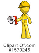 Yellow Design Mascot Clipart #1573245 by Leo Blanchette