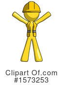 Yellow Design Mascot Clipart #1573253 by Leo Blanchette