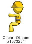 Yellow Design Mascot Clipart #1573254 by Leo Blanchette