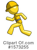 Yellow Design Mascot Clipart #1573255 by Leo Blanchette