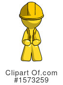 Yellow Design Mascot Clipart #1573259 by Leo Blanchette