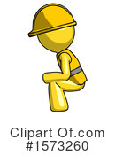 Yellow Design Mascot Clipart #1573260 by Leo Blanchette