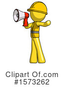 Yellow Design Mascot Clipart #1573262 by Leo Blanchette