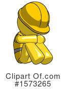 Yellow Design Mascot Clipart #1573265 by Leo Blanchette
