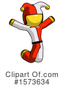 Yellow Design Mascot Clipart #1573634 by Leo Blanchette