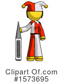 Yellow Design Mascot Clipart #1573695 by Leo Blanchette
