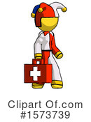 Yellow Design Mascot Clipart #1573739 by Leo Blanchette