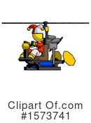 Yellow Design Mascot Clipart #1573741 by Leo Blanchette