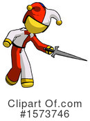 Yellow Design Mascot Clipart #1573746 by Leo Blanchette