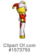Yellow Design Mascot Clipart #1573750 by Leo Blanchette