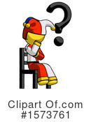 Yellow Design Mascot Clipart #1573761 by Leo Blanchette