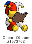 Yellow Design Mascot Clipart #1573762 by Leo Blanchette