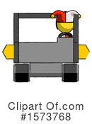 Yellow Design Mascot Clipart #1573768 by Leo Blanchette