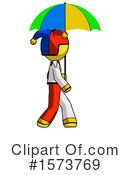 Yellow Design Mascot Clipart #1573769 by Leo Blanchette