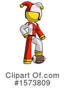 Yellow Design Mascot Clipart #1573809 by Leo Blanchette