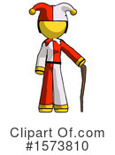 Yellow Design Mascot Clipart #1573810 by Leo Blanchette