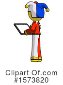 Yellow Design Mascot Clipart #1573820 by Leo Blanchette
