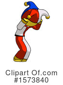 Yellow Design Mascot Clipart #1573840 by Leo Blanchette