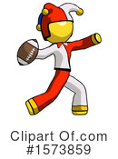 Yellow Design Mascot Clipart #1573859 by Leo Blanchette