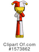 Yellow Design Mascot Clipart #1573862 by Leo Blanchette