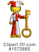 Yellow Design Mascot Clipart #1573885 by Leo Blanchette