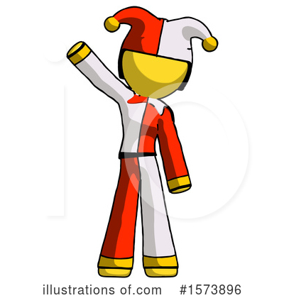 Royalty-Free (RF) Yellow Design Mascot Clipart Illustration by Leo Blanchette - Stock Sample #1573896