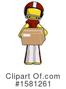Yellow Design Mascot Clipart #1581261 by Leo Blanchette