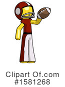 Yellow Design Mascot Clipart #1581268 by Leo Blanchette