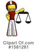 Yellow Design Mascot Clipart #1581281 by Leo Blanchette