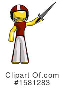 Yellow Design Mascot Clipart #1581283 by Leo Blanchette