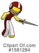 Yellow Design Mascot Clipart #1581284 by Leo Blanchette