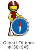 Yellow Design Mascot Clipart #1581345 by Leo Blanchette