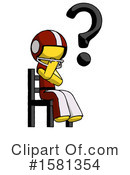 Yellow Design Mascot Clipart #1581354 by Leo Blanchette