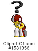 Yellow Design Mascot Clipart #1581356 by Leo Blanchette