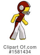 Yellow Design Mascot Clipart #1581434 by Leo Blanchette