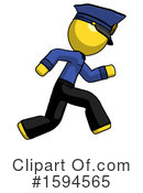 Yellow Design Mascot Clipart #1594565 by Leo Blanchette