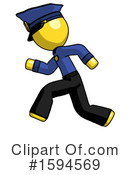 Yellow Design Mascot Clipart #1594569 by Leo Blanchette