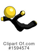 Yellow Design Mascot Clipart #1594574 by Leo Blanchette