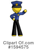 Yellow Design Mascot Clipart #1594575 by Leo Blanchette